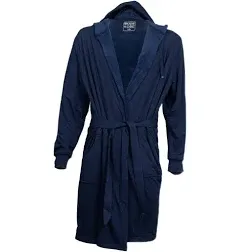 DudeRobe Men's Hooded Bathrobe