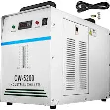 Vevor 8.5l Water Chiller CW-5200DG Water Cooling Chiller Industrial Water Chiller for 130W-150W Laser Engraving Machine