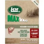 LEM MaxVac Quart Vacuum Bags (44-Count)