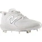 New Balance Men's Fresh Foam x 3000 V6 Metal Baseball Cleats, Size 14, Grey/White