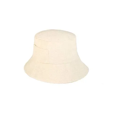 Wave Bucket - Cotton Bucket Hat in Beige | Lack of Color US