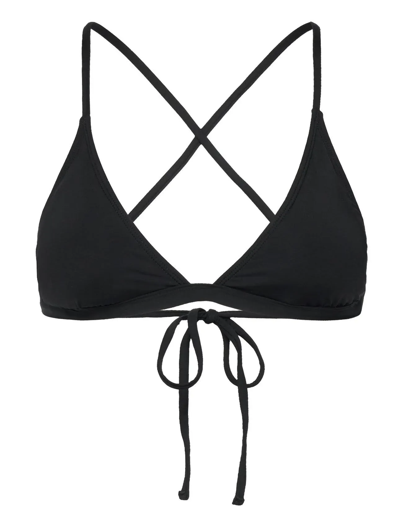 Rip Curl Classic Surf Cross Back Triangle Bikini Top Black / Medium