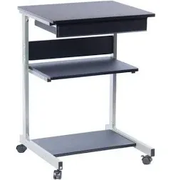 Techni Mobili Rolling Laptop Cart with Storage