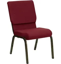 Flash Furniture Hercules Series 18.5''W Fabric Stacking Church Chair