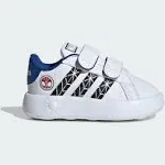 Adidas Marvel's Spider-Man Grand Court Shoes Kids - Kids - Cloud White / Royal Blue - 4K