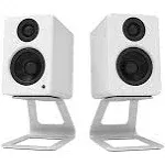 Kanto SE2 Elevated Desktop Speaker Stands - White