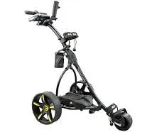 Batcaddy X3R Lithium 18-Hole Battery Powered Golf Push Cart with Remote, Dual Motor, 9-Speeds and Reverse