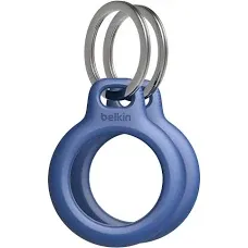 Belkin Secure Holder with Key Ring for Airtag 2-Pack | Blue