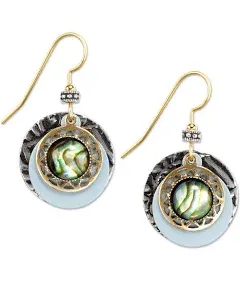 USA Made Abalone Drop Earrings