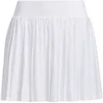 Adidas Women's Ultimate365 Tour Pleated 15" Golf Skirt, XL, White