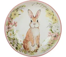 Certified International Easter Garden Serving Bowl