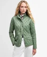 Barbour Women's Flyweight Cavalry Quilted Jacket, Navy