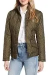 Barbour Flyweight Cavalry Women&#039;s Jacket LQU0228OL56 Olive US 4 (NWD)