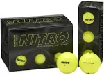 Nitro Maximum Distance Golf Balls (Pack of 12) - Yellow