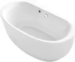 Kohler 6369-W1-0 Sunstruck 66" x 36" Oval Freestanding