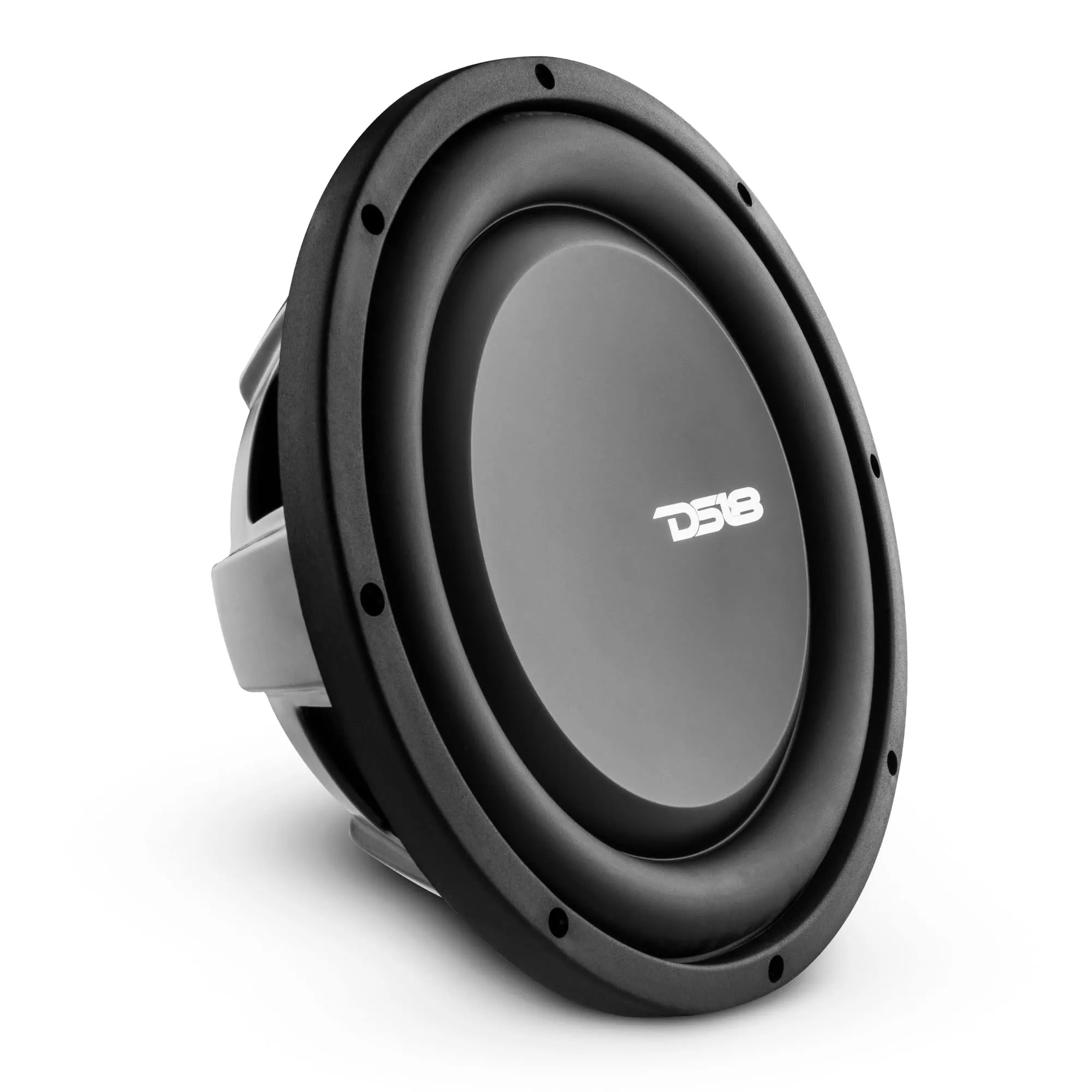 2x DS18 PSW10.4D Shallow Mount 10&#034; Subwoofer with 2.5&#034; VC - 500W Rms 4-ohm DVC