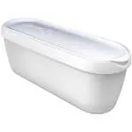 TOVOLO Glide-A-Scoop Ice Cream Tub: 1.5 QT, White 55002-000