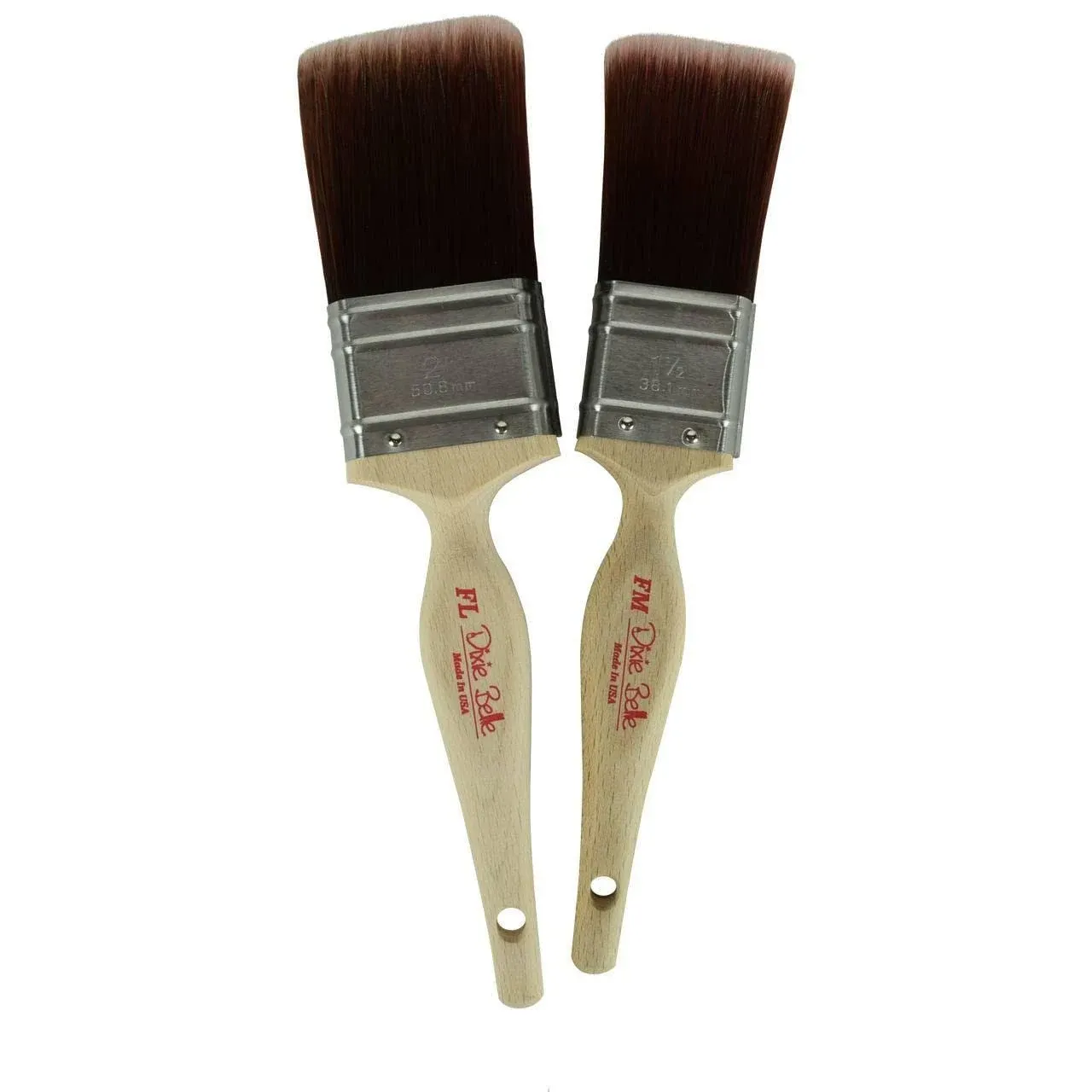 Dixie Belle Synthetic Paint Brush Flat Medium (Regular)