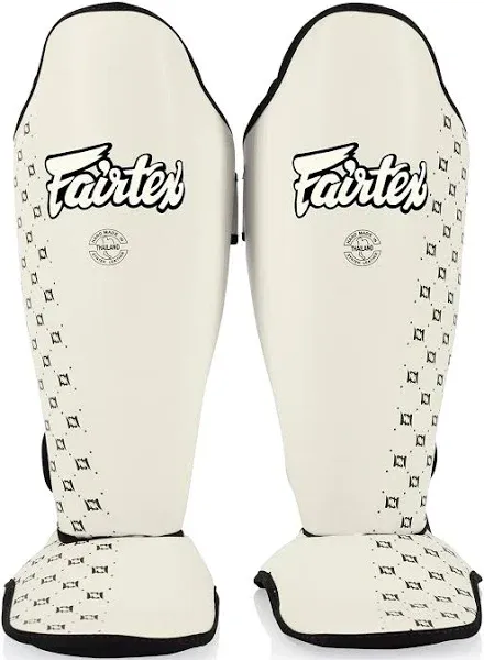 Fairtex SP5 Muay Thai Shin Guards for Men, Women, Kids | Shinguards are Premium, Lightweight & Durable | Extended Protection to Avoid shin splints During Training or Sparring