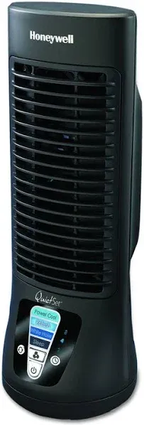 Honeywell HTF210B QuietSet Mini Tower Table Fan - Black