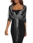 Rheane Shawls and Wraps for Evening Dresses Shawl Wraps for Women with Buckle for Evening Party Dresses Wedding Party