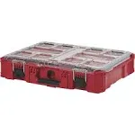 Packout 10 Compartment Storage Case Tool Boxes Organizers  Heavy Duty Multicolor