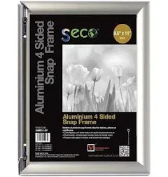 Seco Front Load Easy Open Snap Frame Poster/Picture Frame