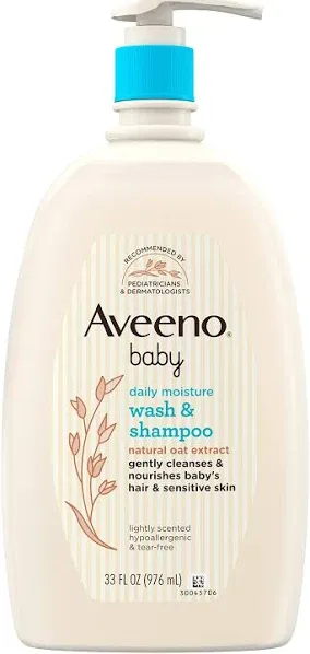 Aveeno Baby Wash & Shampoo - 8 Fl Oz