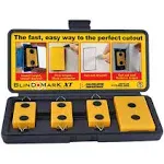 Blind Mark Drywall Electrical Box Locating Tool Kit (4-pieces) | Calculated –