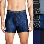 Under Armour 3-Pack Performance Tech Print 6 Boxer Briefs Men's : MD