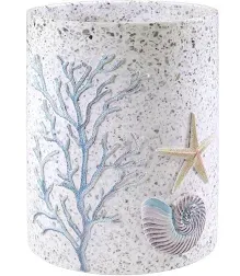 Avanti Coastal Terrazzo Stone Chips Resin Wastebasket - Multi