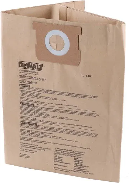 DeWalt Dust Bag Filter