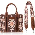 Wrangler Southwestern Crossbody Tote Bag - Montana West