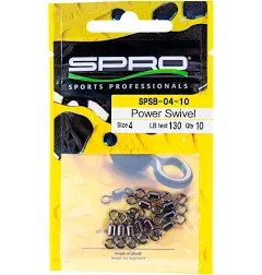 Spro Power Swivels lot of 3