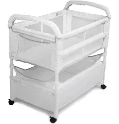 Arm's Reach Clear-Vue Co-Sleeper, Grey