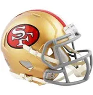 Riddell Speed Mini Helmet: San Francisco 49ers