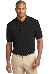 Port Authority K420 Heavyweight Cotton Pique Polo - Blueberry