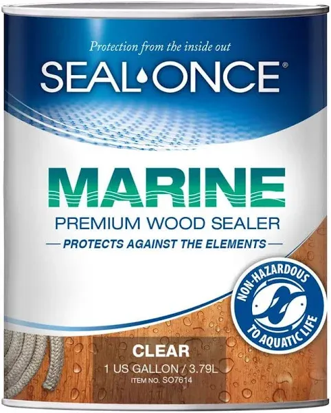 Seal-Once Marine Premium Wood Sealer