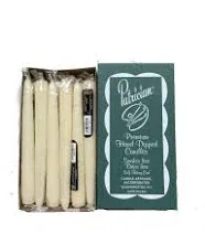 Candle Artisans 8in Ivory Taper Candles (Pack of 12)