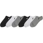 Polo Ralph Lauren Women's Flat Knit Low-Cut Socks (6 Pairs)