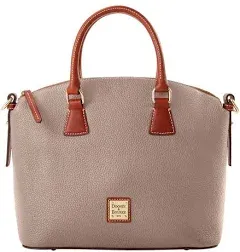 Dooney &amp; Bourke Pebble Grain Domed Satchel - Jeans