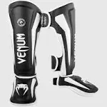 Venum Elite Standup Shinguards - Black/White - XL - Venum