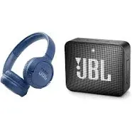 JBL Tune 510BT Wireless On-Ear Headphones (White) with Purebass Sound, Chargi...