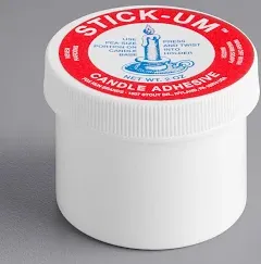 Fox Run Stick-Um Candle Adhesive Net Weight 2 oz, Stickum, Stick Um