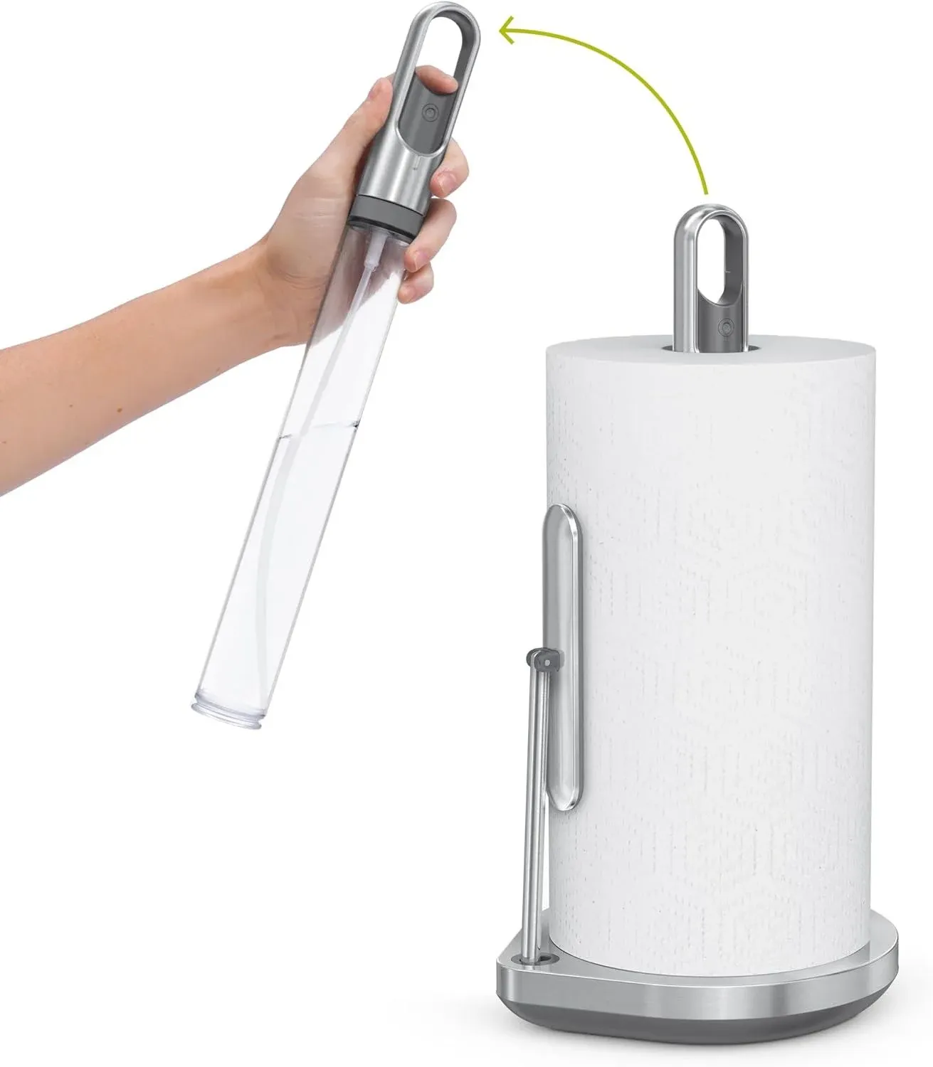 simplehuman Paper Towel Pump - Brushed Stainless Steel