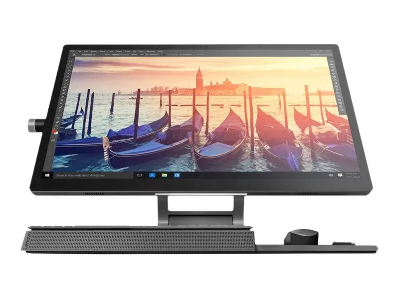 Lenovo Yoga A940-27ICB All-in-One Core i7-9700 1tb+256gb SSD 16gb 27" 3840x2160 Touchscreen Win10 AMD RX 560 4096MB Wireless Keyboard & Mouse Gray