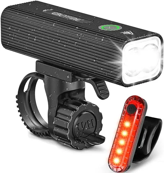 EBUYFIRE USB Rechargeable Bike Lights Set