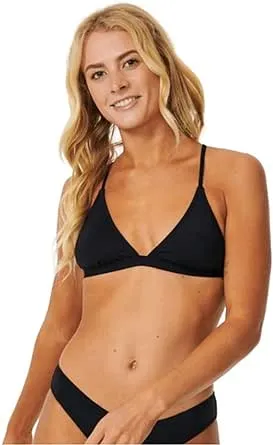 Rip Curl - Women's - Classic Surf Crossback Triangle Bikini Top - Black