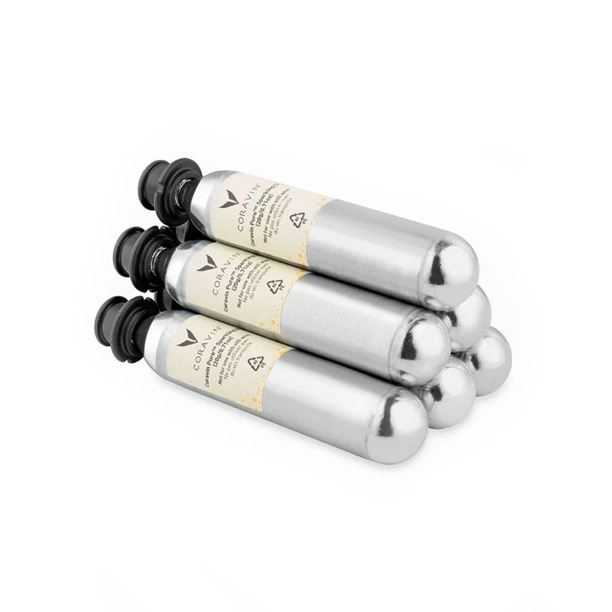 Coravin Pure Sparkling CO2 Capsules