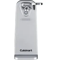 Cuisinart Deluxe Can Opener, Silver - Power Cut Blade, Single-Touch, Stable Base